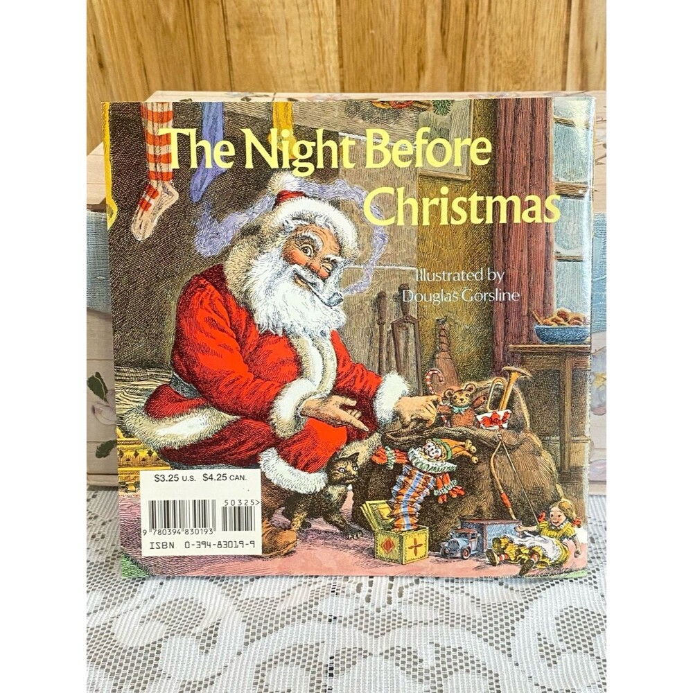 The Night Before Christmas Pictureback by Clement C. Moore 1975 Paperback